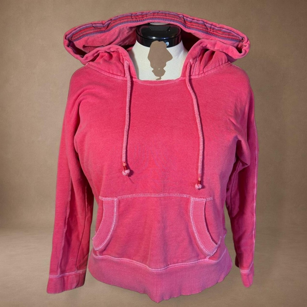 Pink American Eagle Hoodie Oversized Pullover AE 1977 Size L